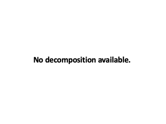 in decomposed