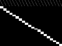 d20200 decomposed, zeros are black