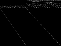 rout raw, zeros are black